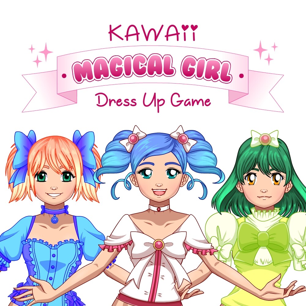 Kawaii Magical Girl Dress Up Game